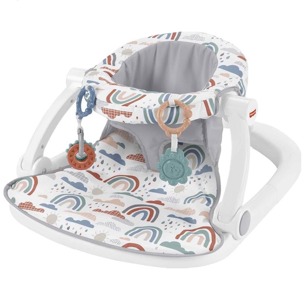 Fisher price portable baby chair sit me up floor seat.